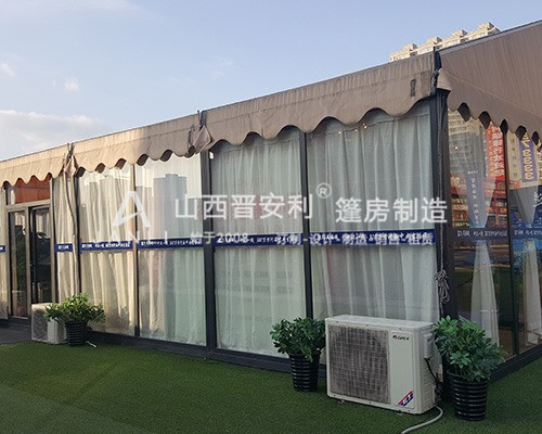 富力城房产促销玻璃篷房